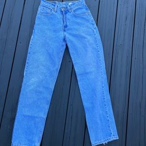 Vintage 90’s Red Tab Levis 560 Loose Fit Straight Leg mom jeans w5 L med